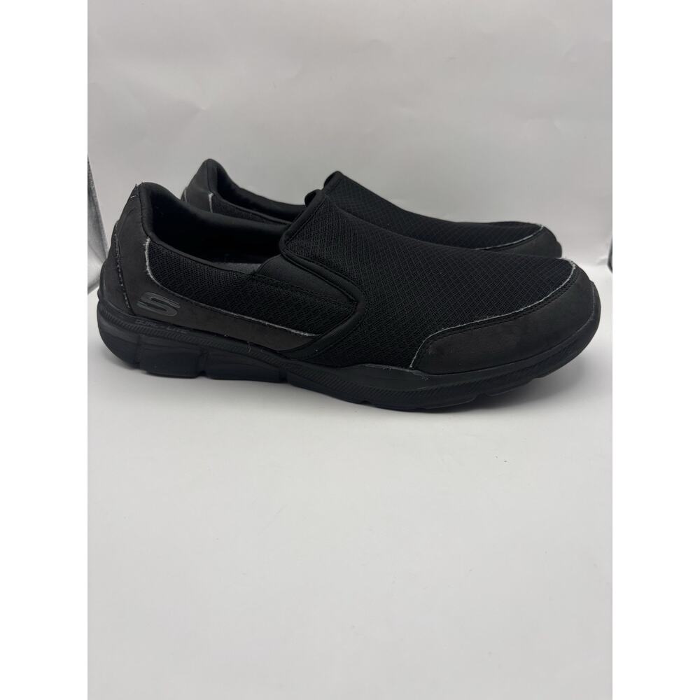 Skechers Equalizer 3.0 Black Slip On Shoes Men Size 13